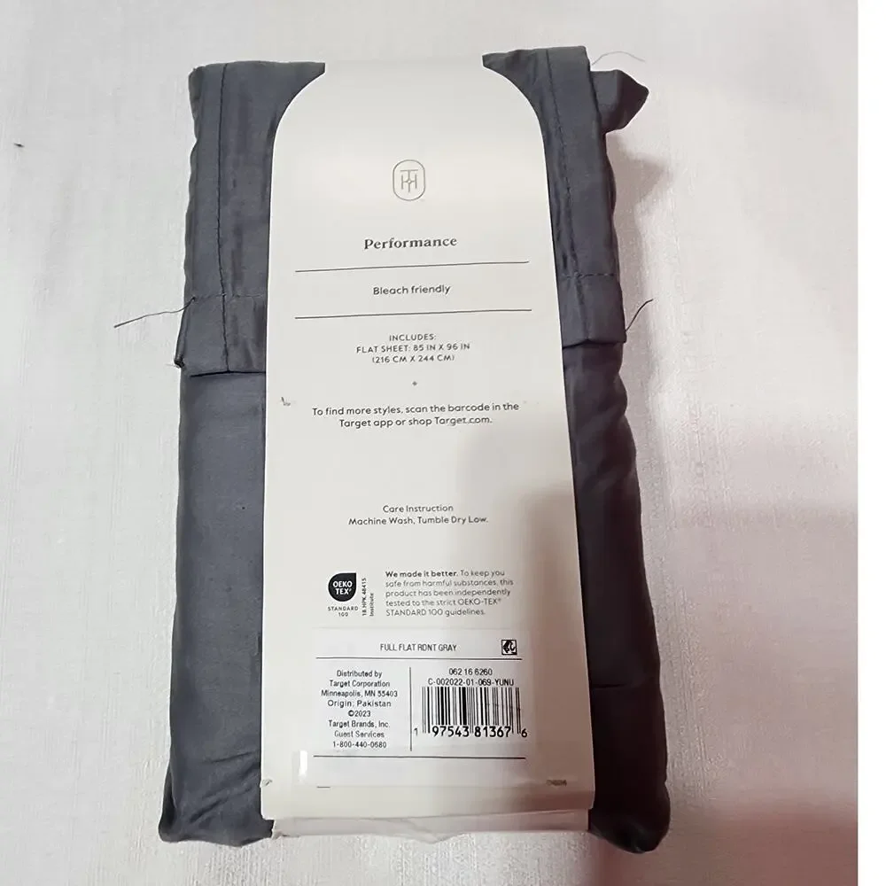 Threshold W85'' x L96'' performance flat sheets